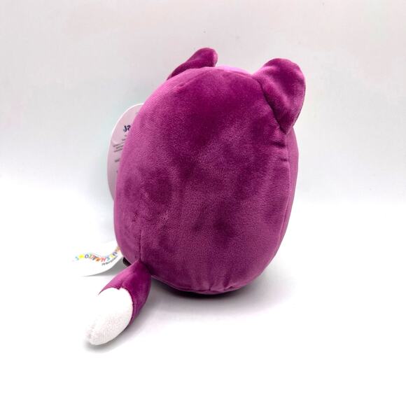 Tundra, husky dog squishmallow 5" purple & white plush/stuffed animal NWT - Picture 5 of 9